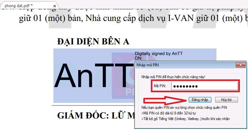Chữ ký số NC-CA